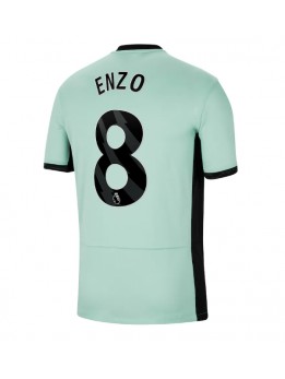 Chelsea Enzo Fernandez #8 Ausweichtrikot 2023-24 Kurzarm